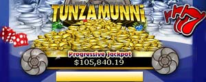 Tunza Munni. Progressive Jackpot. Strike gold.